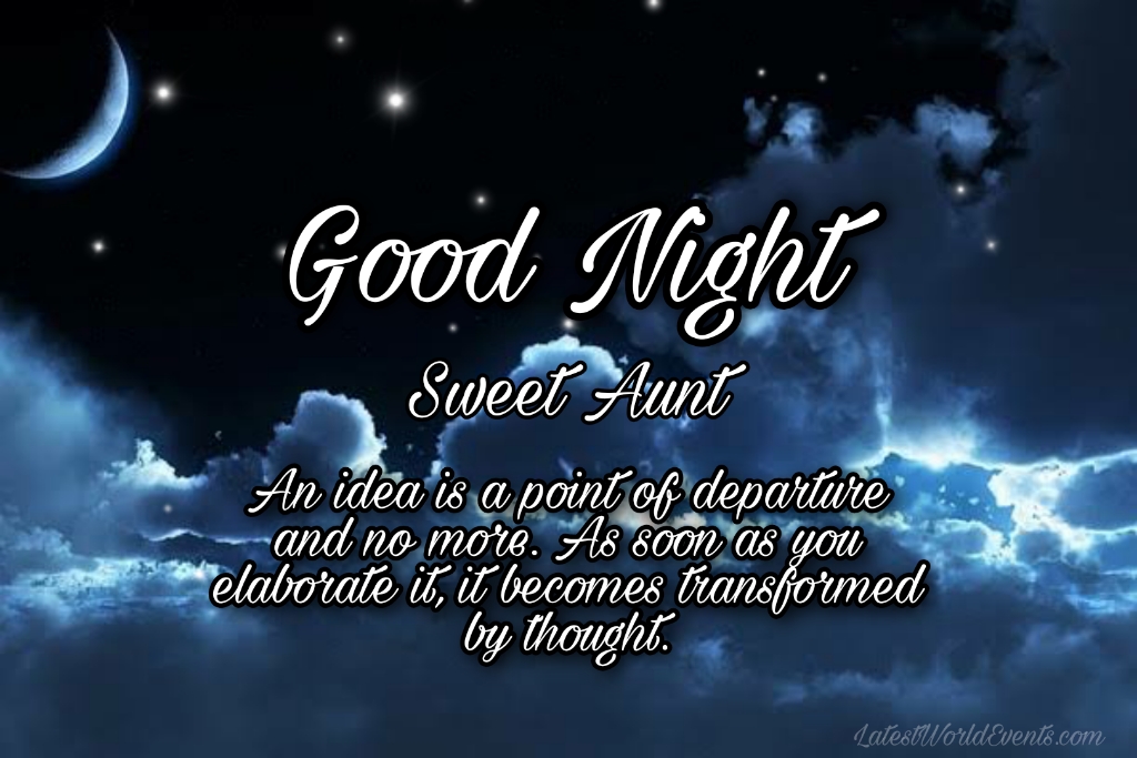 Good Night Aunt Quotes & Wishes - Latest World Events
