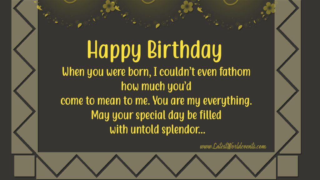 Birthday Wishes For Son| Birthday Quotes For Son - Latest World Events