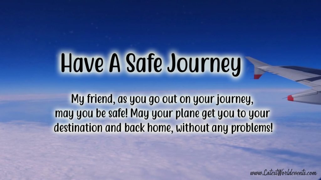 Happy Journey Wishes for Brother & Safe Flight Wishes for Brother