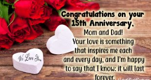 latest-15th-wedding-anniversary-wishes-for-parents