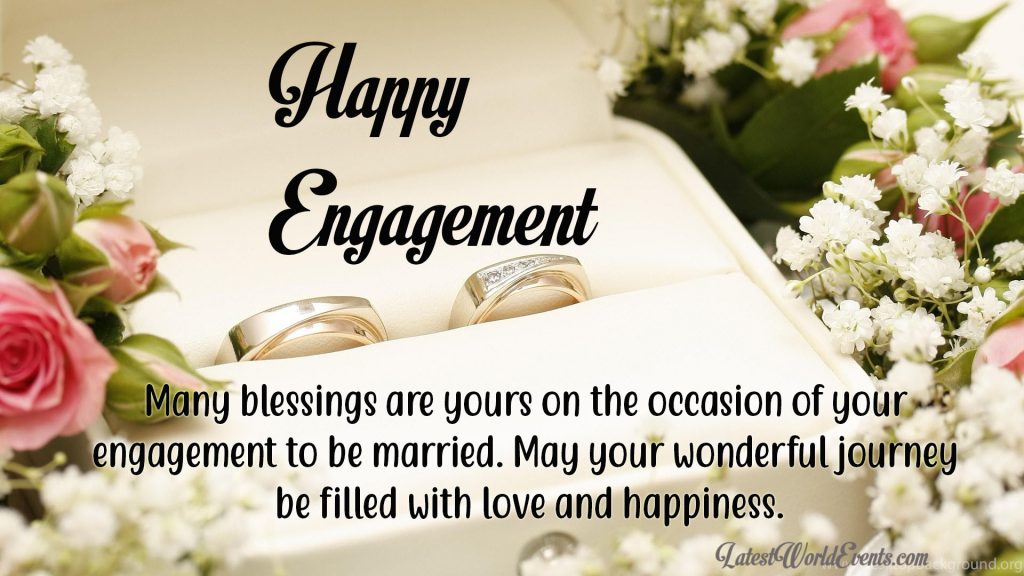 Happy engagement wishes for friend & Engagement images quotes