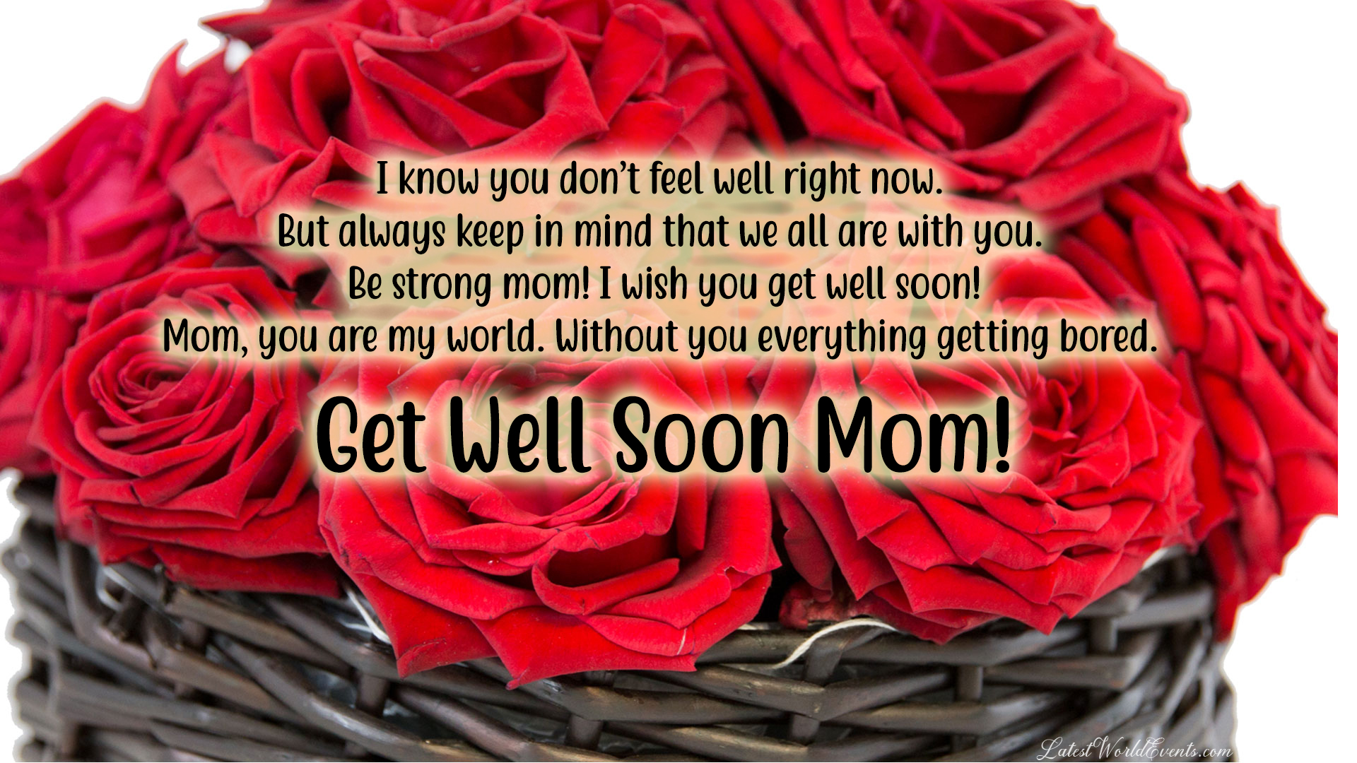 Get Well Soon Quotes For Mom