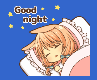 Animated good night gif & Good night gif for whatsapp download