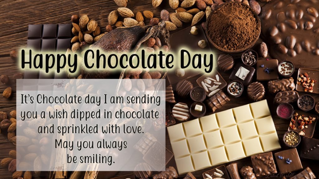 Happy world chocolate day 2024