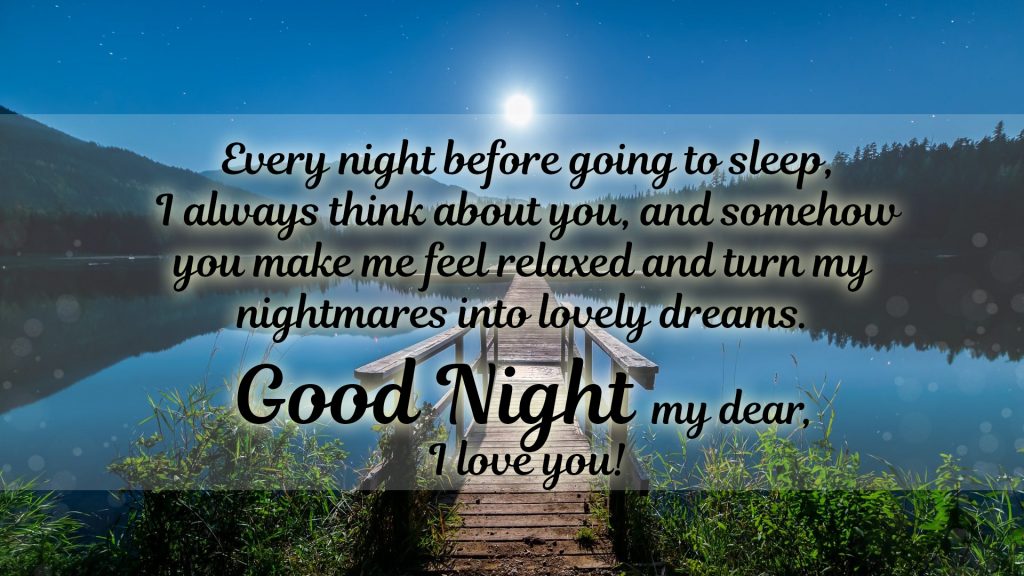 Best goodnight wishes for her & Good Night Wishes