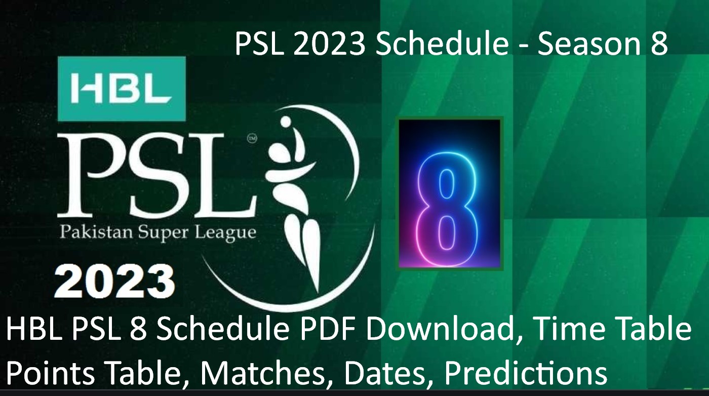 Latest-PSL-2023-Schedule-PDF-Download-Time-Table-Points-Table-Predictions
