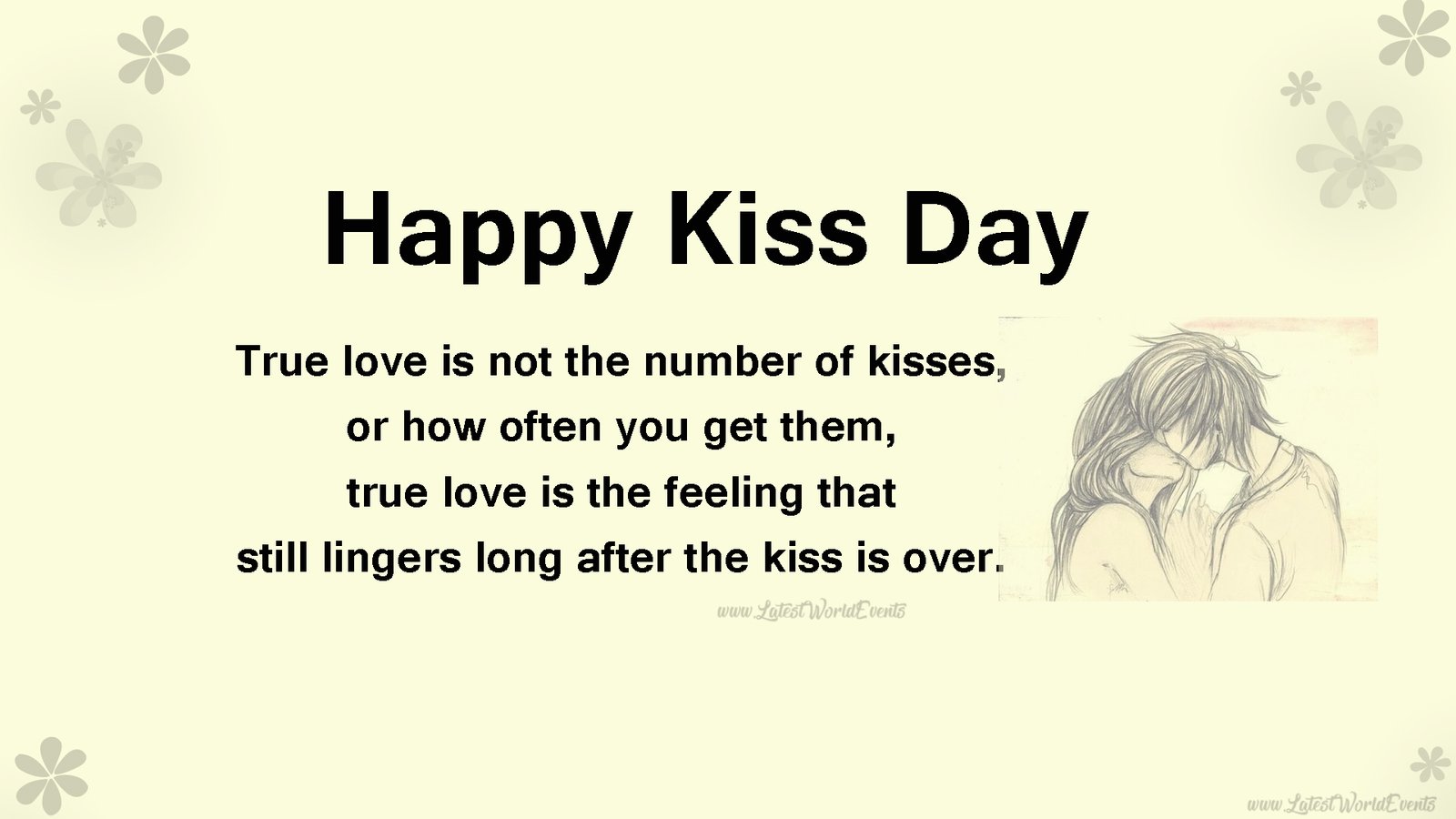 Valentine's Kiss Day Quotes & Kiss day Wishes for Lovers
