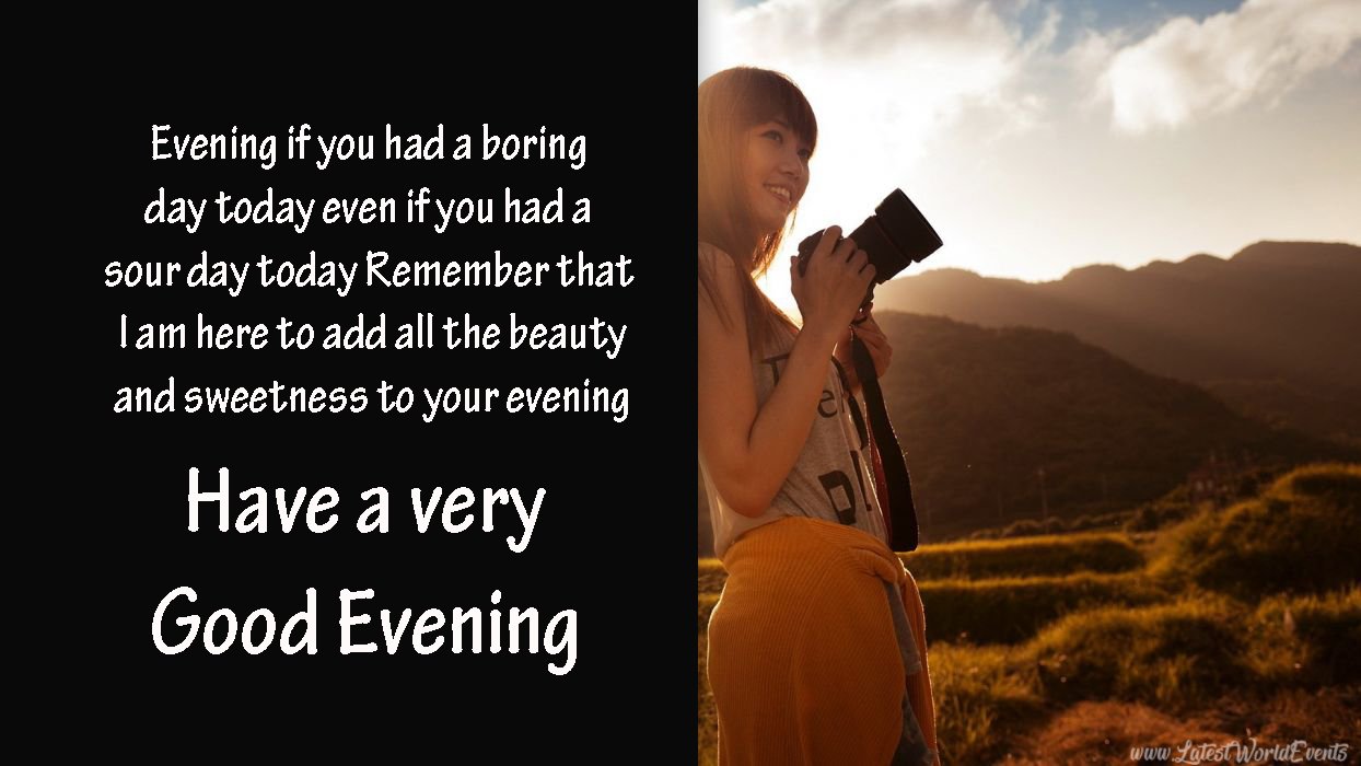 Good Evening Messages Quotes Free Download