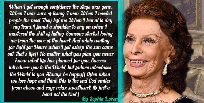 Inspirational Sophia Loren Quotes - Latest World Events