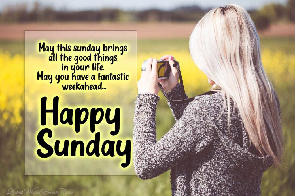 Happy Sunday Quotes Images Happy Sunday Morning Quotes & Messages Images - Latest World Events