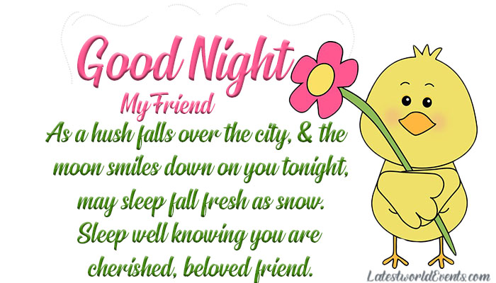Good Night Messages For Friends