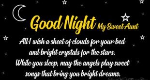 Latest-good-night-aunt-quotes-wishes-messages