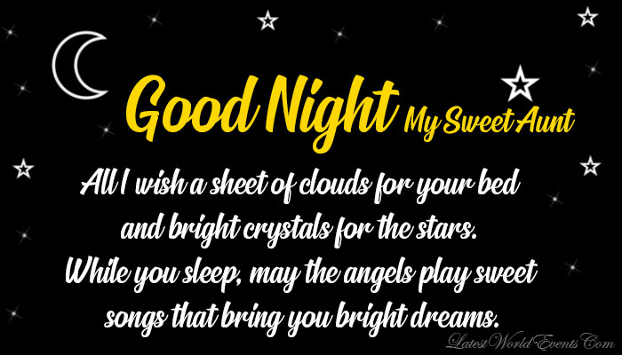 Latest-good-night-aunt-quotes-wishes-messages