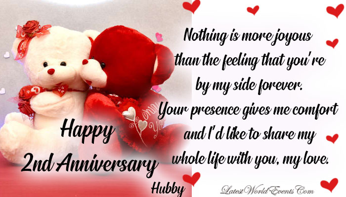 2nd Wedding Anniversary Wishes Quotes - Latest World Events