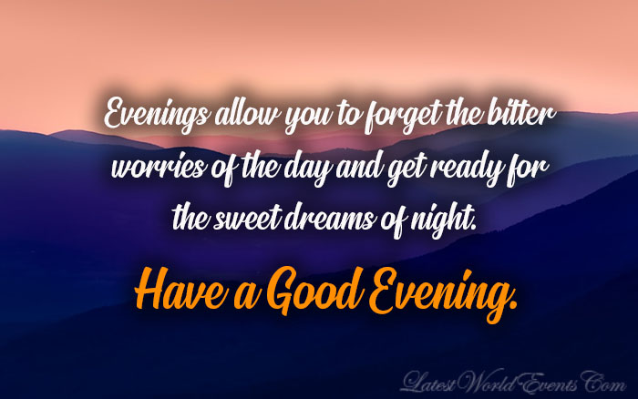 Latest-evening-quotes-messages
