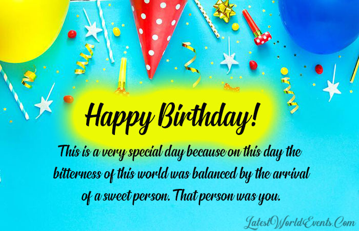 Happy Birthday to You Wishes Messages - Latest World Events