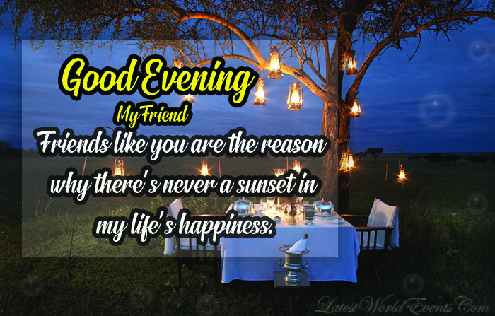 Cute-good-evening-messages-quotes-for-friend