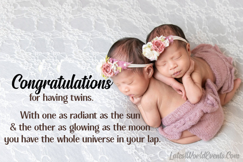 Latest-twin-baby-congratulation-message