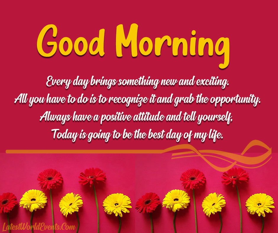Good Morning Wishes Quotes & Messages - Latest World Events