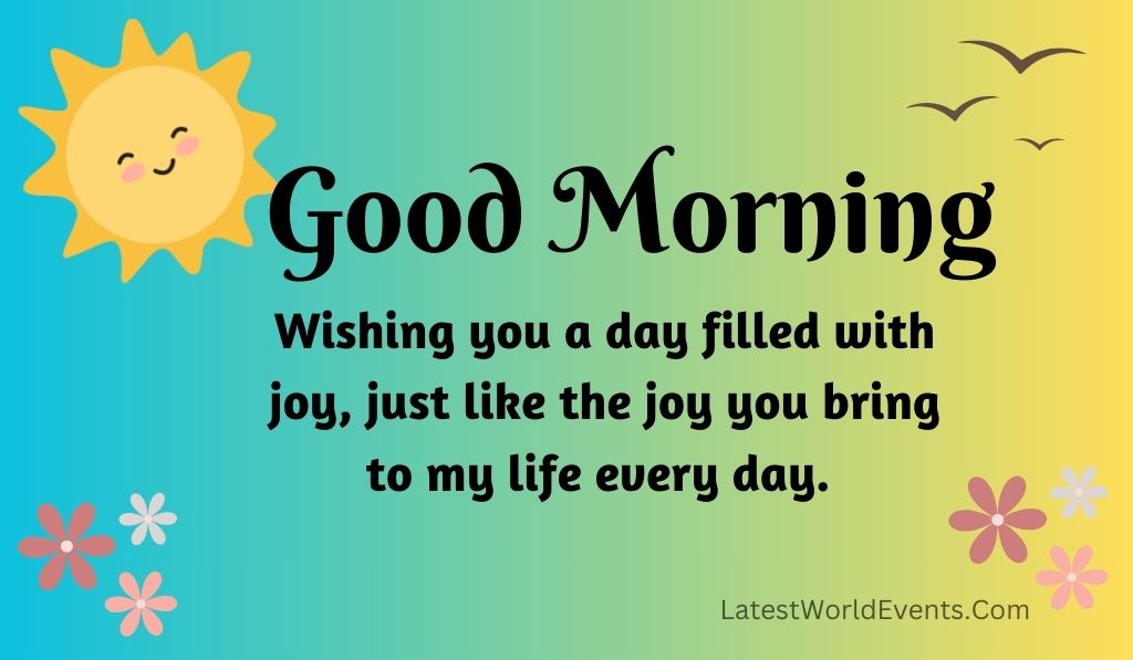 Inspirational Good Morning Messages Quotes - Latest World Events